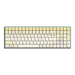 Iqunix X Little Prince F97 Floral Date Rgb Draadloos Hotswap Mechanisch Gaming Toetsenbord 1