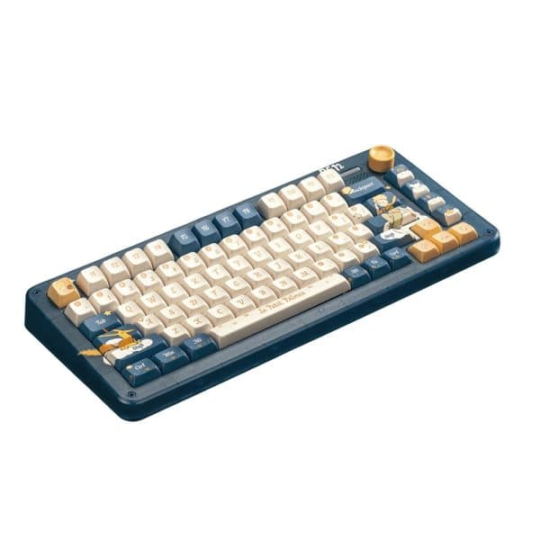 Iqunix X Little Prince Zx75 Sky Encounter Gateron Red Schakelaar Rgb Draadloos Hotswap Mechanisch Gaming Toetsenbord 2