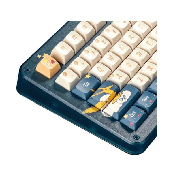 Iqunix X Little Prince Zx75 Sky Encounter Gateron Red Schakelaar Rgb Draadloos Hotswap Mechanisch Gaming Toetsenbord 3