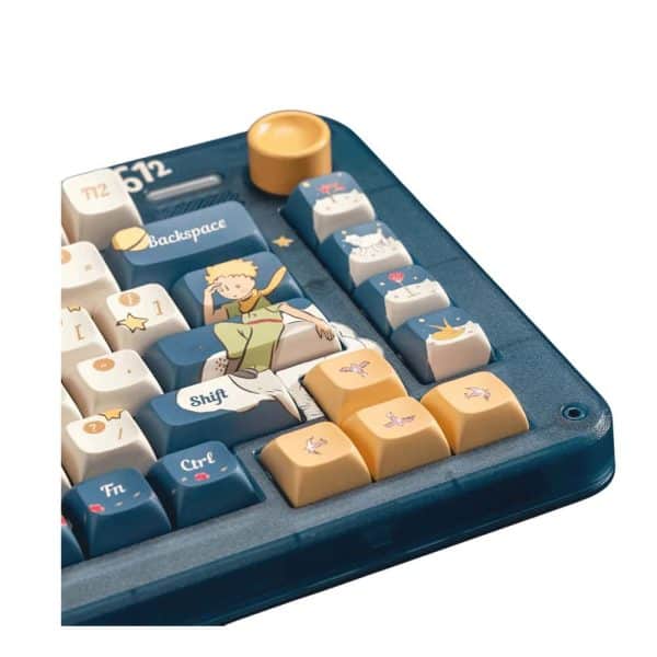 Iqunix X Little Prince Zx75 Sky Encounter Gateron Red Schakelaar Rgb Draadloos Hotswap Mechanisch Gaming Toetsenbord 6