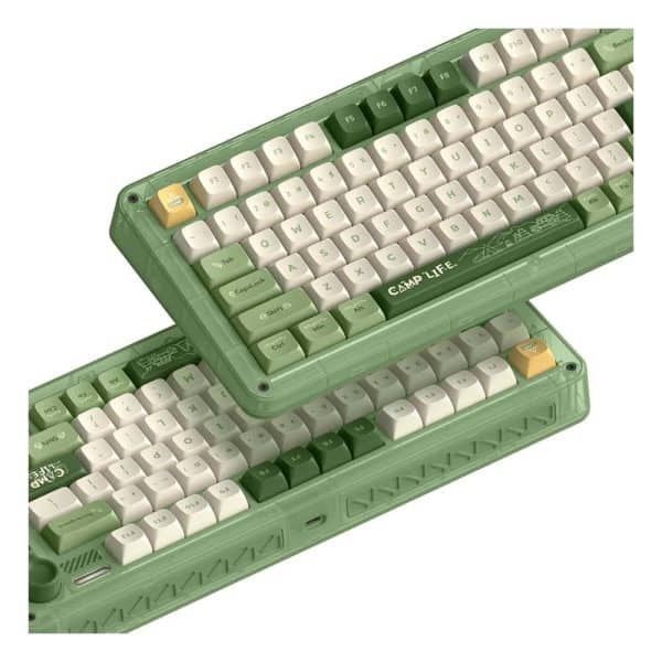 Iqunix Zx75 Camping Rgb Draadloos Hotswap Mechanisch Gaming Toetsenbord 4
