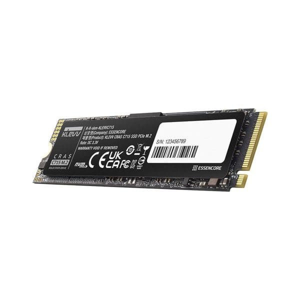 Klevv Cras C715 512gb Nvme Pcie Gen3 X4 Lezen 3200mb – Schrijven 2000mb M.2 Ssd (k512gm2sp0 C7t) 2