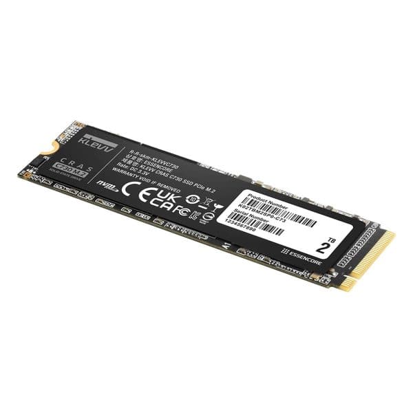 Klevv Cras C730 2tb Nvme Pcie Gen3 X4 Lezen 3700mb – Schrijven 2800mb M.2 Ssd (k02tbm2sp0 C73) 3