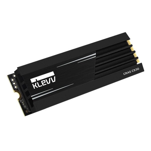 Klevv Cras C930 2tb Nvme Pcie Gen4 X4 Lezen 7400mb – Schrijven 6800mb Ps5 Compatibel Met Koeling M.2 Ssd (k02tbm2sp0 C93) 2