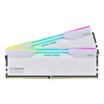 KLEVV Cras V RGB 32GB (2x16GB) 6000MHz CL30 INTEL XMP 3.0 – AMD EXPO DDR5 Heatsink Brilliant Wit Ram (KD5AGUA80-60A300J)