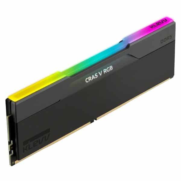 Klevv Cras V Rgb 32gb (2x16gb) 6000mhz Cl30 Intel Xmp 3.0 – Amd Expo Ddr5 Heatsink Obsidian Zwart Ram (kd5agua80 60a300g) 5