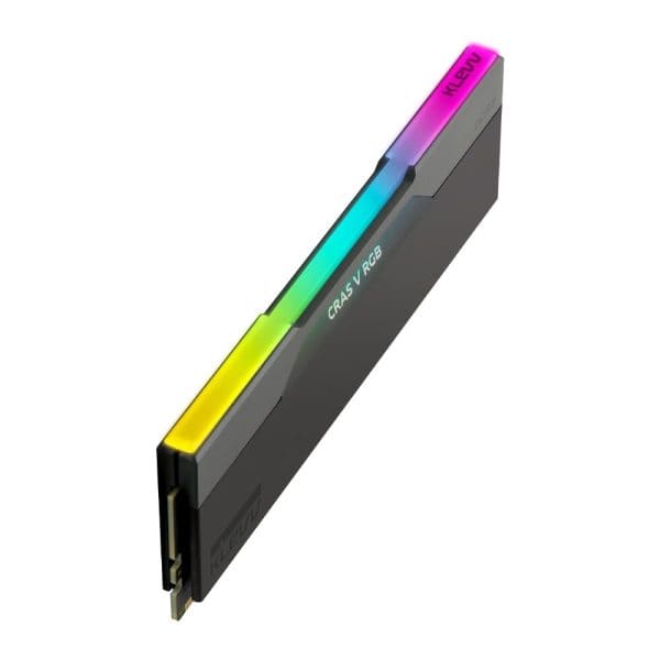 Klevv Cras V Rgb 32gb (2x16gb) 6000mhz Cl30 Intel Xmp 3.0 – Amd Expo Ddr5 Heatsink Obsidian Zwart Ram (kd5agua80 60a300g) 7
