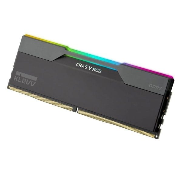 Klevv Cras V Rgb 48gb (2x24gb) 7200mhz Cl34 Intel Xmp 3.0 – Amd Expo Ddr5 Heatsink Obsidian Zwart Ram (kd5kgud80 72b340g) 2