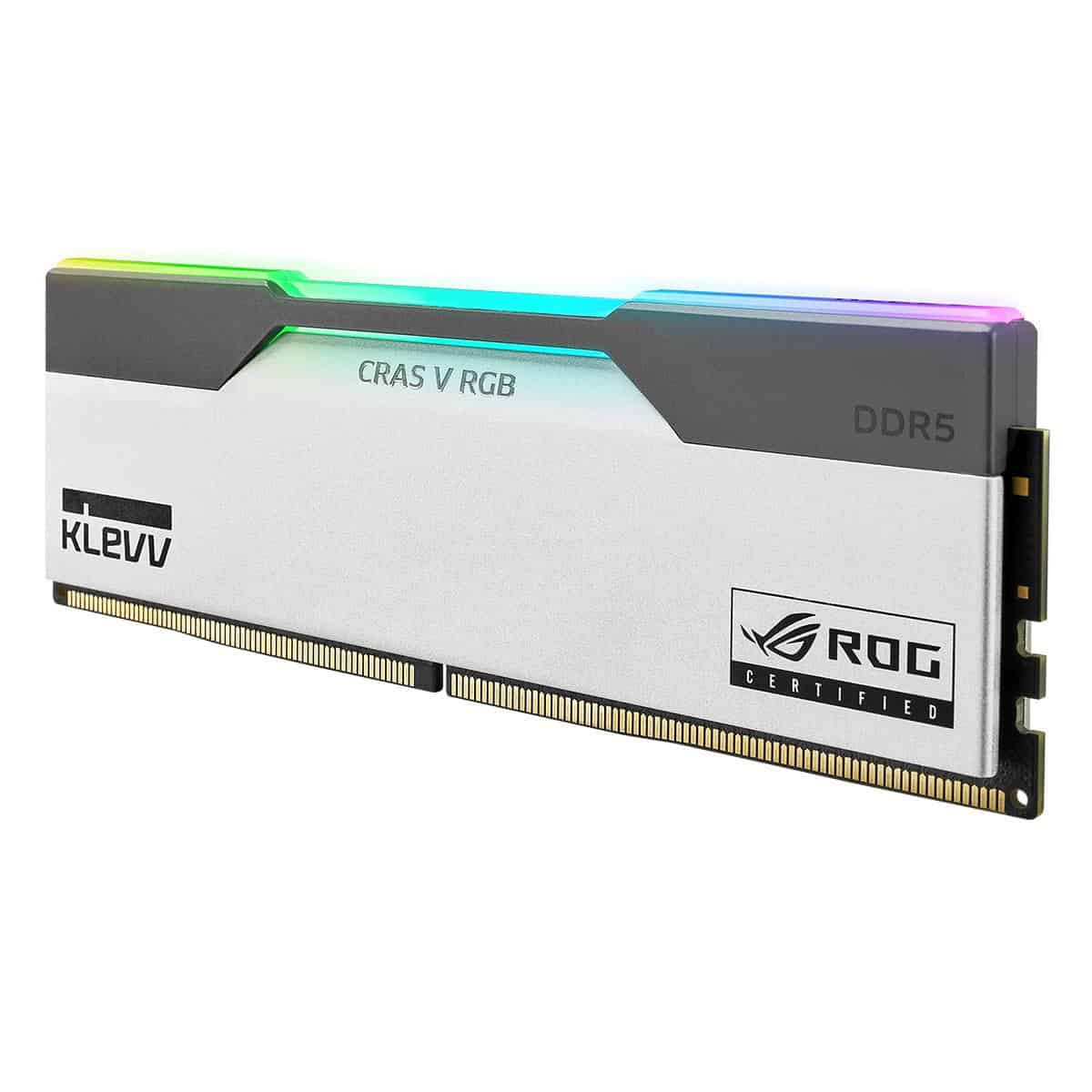 Klevv Cras V Rgb Rog 48gb (2x24gb) 7200mhz Cl34 Intel Xmp 3.0 – Amd Expo Ddr5 Ram (kd5kgud80 72b340p) 5