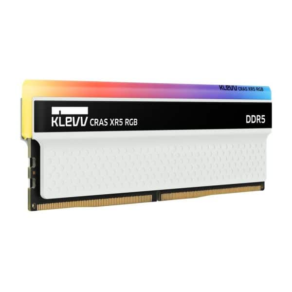 Klevv Cras Xr5 Rgb 32gb (2x16gb) 7000mhz Cl36 Intel Xmp 3.0 – Amd Expo Ddr5 Heatsink Wit Ram (kd5agua80 70b360s) 2
