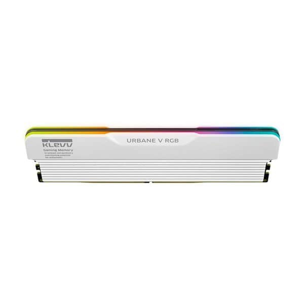 Klevv Urbane V Rgb 32gb (2x16gb) 6000mhz Cl30 Intel Xmp 3.0 – Amd Expo Ddr5 Heatsink Wit Ram (kd5agua80 60a300m) 2