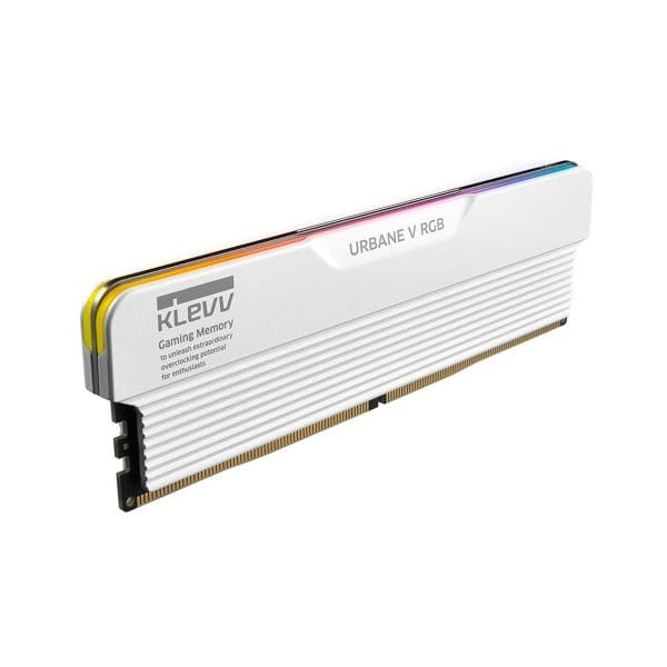 Klevv Urbane V Rgb 32gb (2x16gb) 6000mhz Cl30 Intel Xmp 3.0 – Amd Expo Ddr5 Heatsink Wit Ram (kd5agua80 60a300m) 4