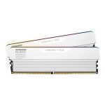 KLEVV Urbane V RGB 32GB (2x16GB) 6400MHz CL32 INTEL XMP 3.0 – AMD EXPO DDR5 Heatsink Wit Ram (KD5AGUA80-64A320M)
