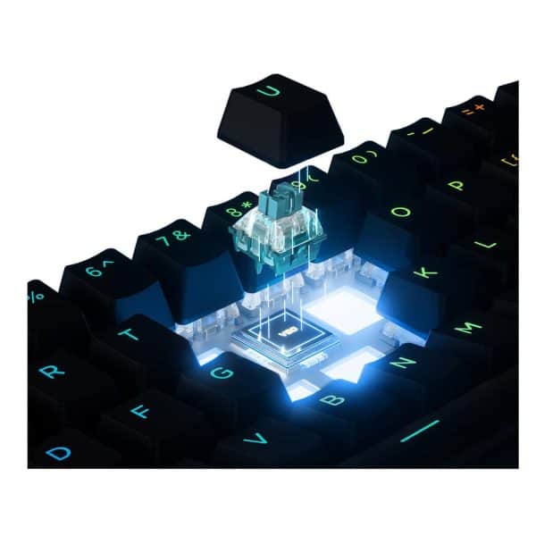 Mchose Ace60 Pro 60 Hall Effect Uranus Magnetische Schakelaar 8k Hz Rgb Hotswap Zwart Mechanisch Gaming Toetsenbord Mc Ace60 6 4