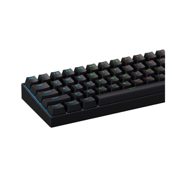 Mchose Ace60 Pro Zwart 60 Hall Effect Ice Blue Magnetische Switch 8k Hz Rgb Hotswap Mechanisch Gaming Toetsenbord Ace60 3a 3