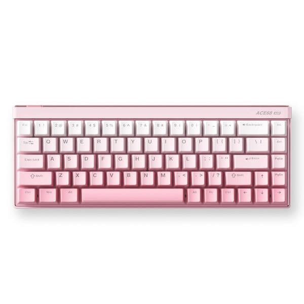 Mchose Ace68 Air Peach Gradient 65 Hall Effect Kailh Magnetic God Magnetische Switch 8k Hz Rgb Hotswap Mechanisch Gaming Toetsenbord Mc Ace68air 8 2