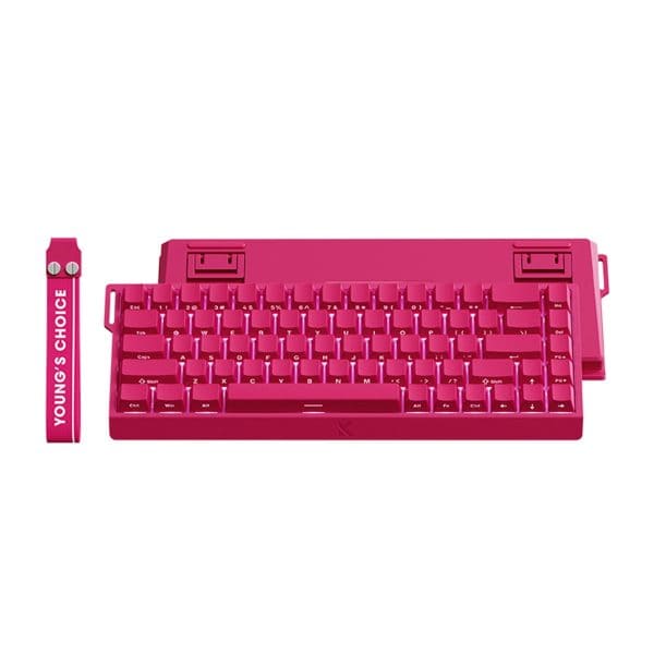 Mchose Ace68 E Sport Rose Red 65 Hall Effect Uranus Magnetische Switch Esports 8k Hz Rgb Hotswap Mechanisch Gaming Toetsenbord Mc Ace68 24 4