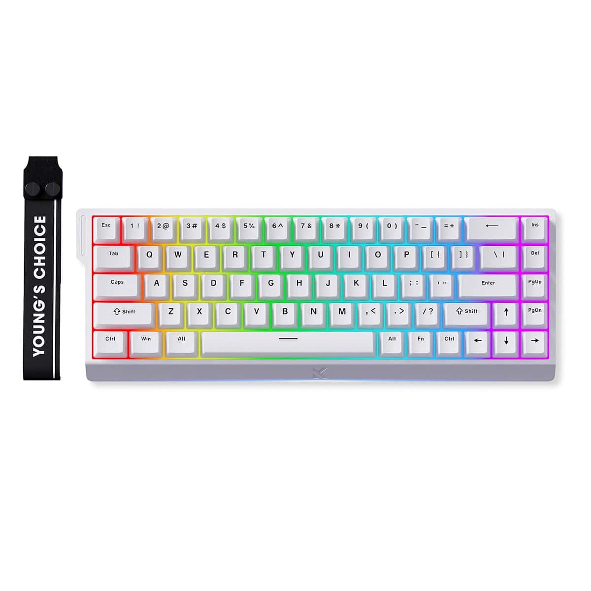 Mchose Ace68 E Sport Wit 65 Hall Effect Ice Blue Magnetische Switch 8k Hz Rgb Hotswap Mechanisch Gaming Toetsenbord Mc Ace68 15 1