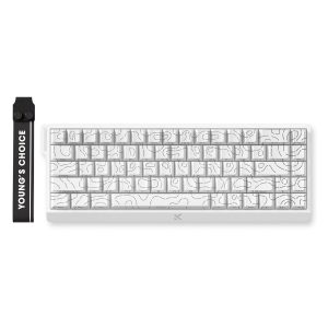 Mchose Ace68 E Sport Wit Topographic 65 Hall Effect Uranus Magnetische Switch Esports 8k Hz Rgb Hotswap Mechanisch Gaming Toetsenbord Mc Ace68 16 2