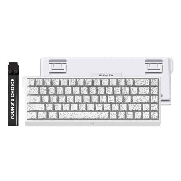 Mchose Ace68 E Sport Wit Topographic 65 Hall Effect Uranus Magnetische Switch Esports 8k Hz Rgb Hotswap Mechanisch Gaming Toetsenbord Mc Ace68 16 4