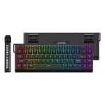 MCHOSE Ace68 E-sport Zwart 65% Hall Effect Ice Blue Magnetische Switch 8K Hz RGB Hotswap Mechanisch Gaming Toetsenbord (MC-Ace68-8)