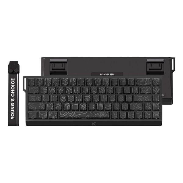 Mchose Ace68 E Sport Zwart Topographic 65 Hall Effect Uranus Magnetische Switch Esports 8k Hz Rgb Hotswap Mechanisch Gaming Toetsenbord Mc Ace68 20 4