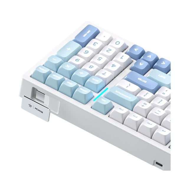 Mchose G98 98 Rgb Draadloos Hotswap Blauw Mechanisch Gaming Toetsenbord Mc G98 2 5