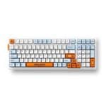 MCHOSE G98 Pro 98% RGB Draadloos Hotswap Oranje – Blauw Mechanisch Gaming Toetsenbord (MC-G98S-7)