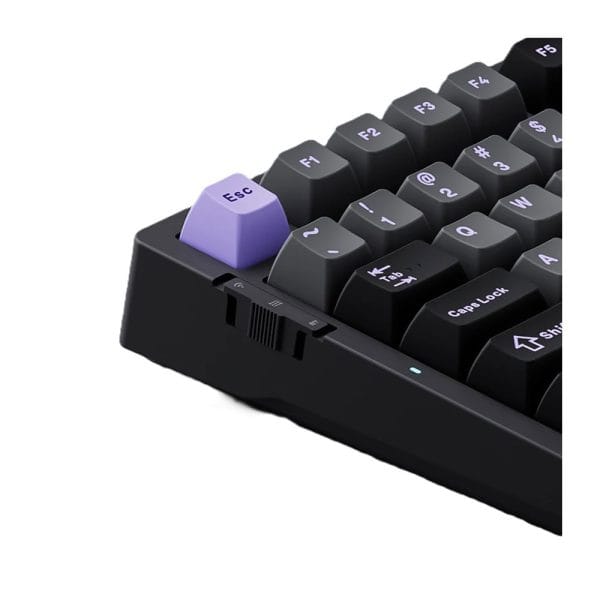 Mchose G98 Pro 98 Rgb Draadloos Hotswap Zwart Paars Mechanisch Gaming Toetsenbord Mc G98s 3 4