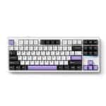 MCHOSE K87 80% TKL RGB Draadloos Hotswap Paars Mechanisch Gaming Toetsenbord (MC-K87-13)