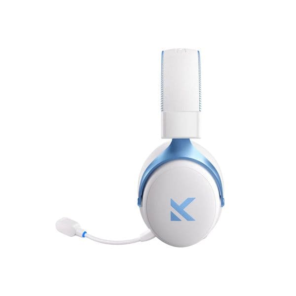 Mchose V9 Pro Sky White 7 1 Surround Draadloze Gaming Headset Hw V9 3 2
