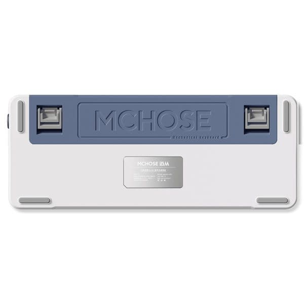 Mchose X75 75 Rgb Draadloos Hotswap Navy Blue Mechanisch Gaming Toetsenbord Mc X75 2a 5