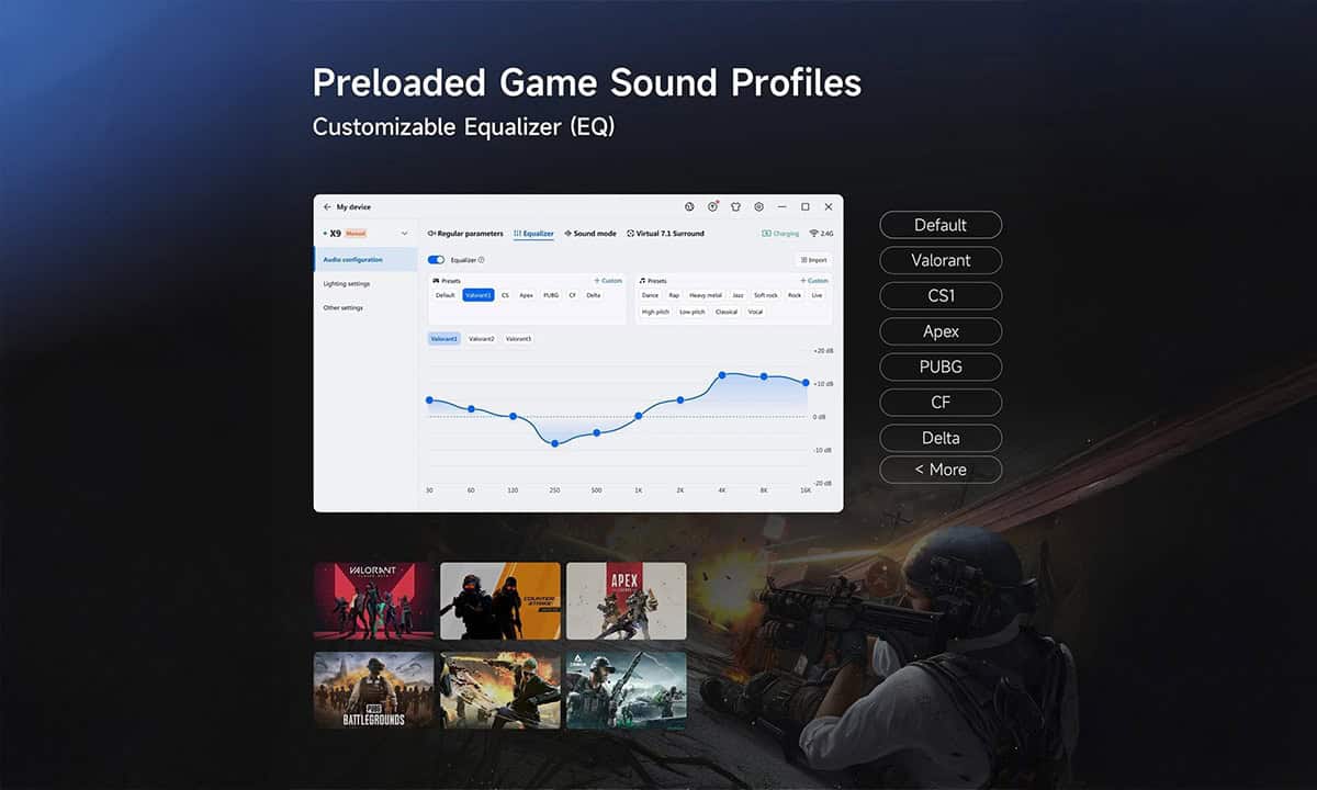 MCHOSE M HUB Software