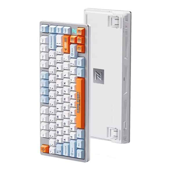 Mchose Z75s 75 Rgb Draadloos Hotswap Oranje Blauw Mechanisch Gaming Toetsenbord Mc Z75s 7 2
