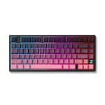MCHOSE Z75S 75% RGB Draadloos Hotswap Zwart – Roze Mechanisch Gaming Toetsenbord (MC-Z75S-9)