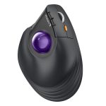 ProtoArc EM05 NL Paars Trackball Draadloze Ergonomische Verticale Muis (CP015533)