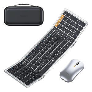 Protoarc Xkm01 Zwart Zilver Draadloze Toetsenbord En Muiscombinatie Cp015409 1