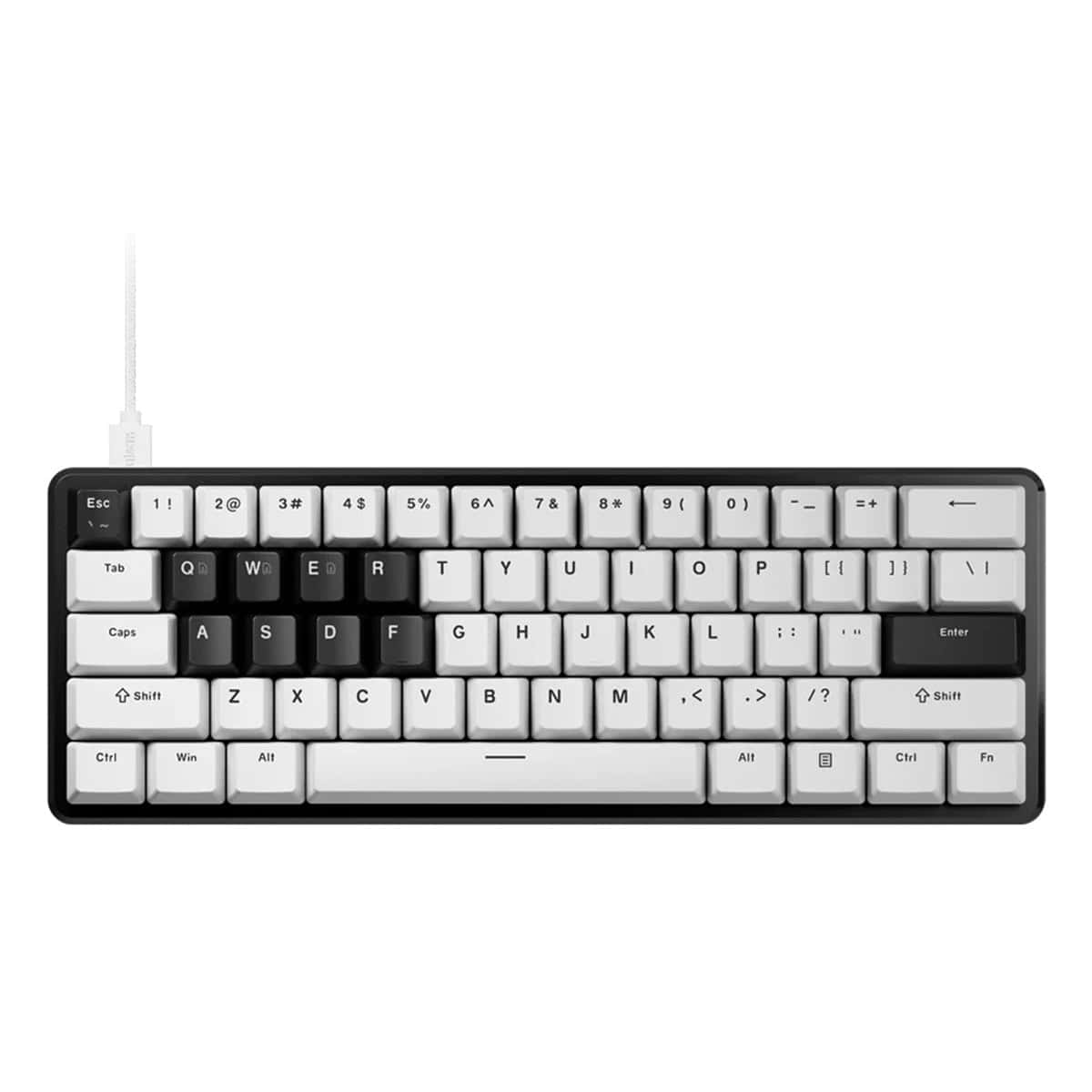 Pulsar Pcmk 3 He 60 Ansi Witte Tkl 60 Gateron X Pulsar Magnetische Schakelaar 8k Hz Hall Effect Rgb Hotswap Mechanisch Gaming Toetsenbord Pcmk3he601w 1