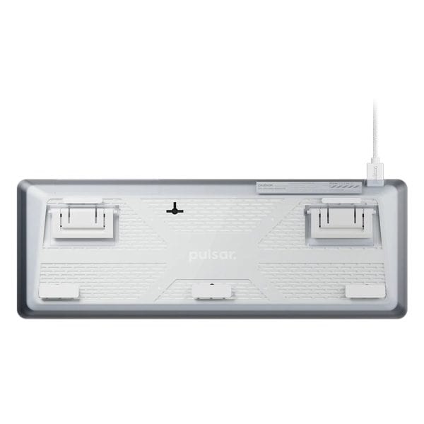 Pulsar Pcmk 3 He 60 Ansi Witte Tkl 60 Gateron X Pulsar Magnetische Schakelaar 8k Hz Hall Effect Rgb Hotswap Mechanisch Gaming Toetsenbord Pcmk3he601w 2