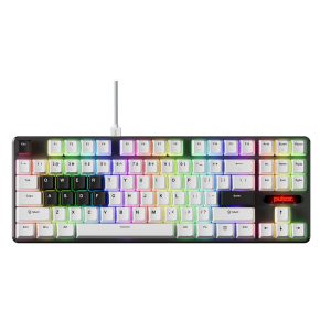 Pulsar Pcmk2 He 80 Tkl Ansi Hall Effect Magnetische Schakelaar 8k Hz Rgb Hotswap Witte Mechanisch Gaming Toetsenbord Pcmk2he801w 1