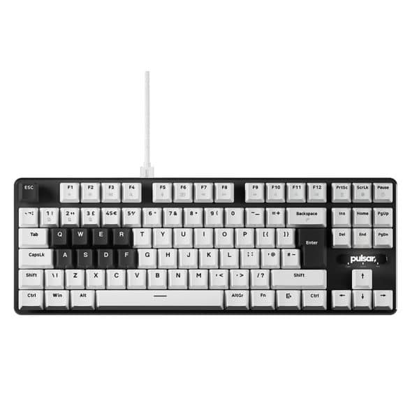 Pulsar Pcmk2 He 80 Tkl Iso Hall Effect Magnetische Schakelaar 8k Hz Rgb Hotswap Witte Mechanisch Gaming Toetsenbord Pcmk2he821w 2