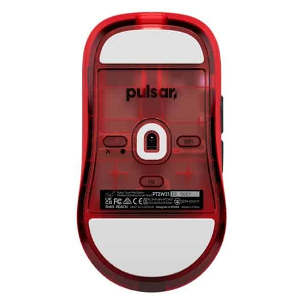 Pulsar Tenz Signature Red Edition 8k Hz Xs 1 Sensor Draadloze Symmetrische Gaming Muis Ptzw22 4