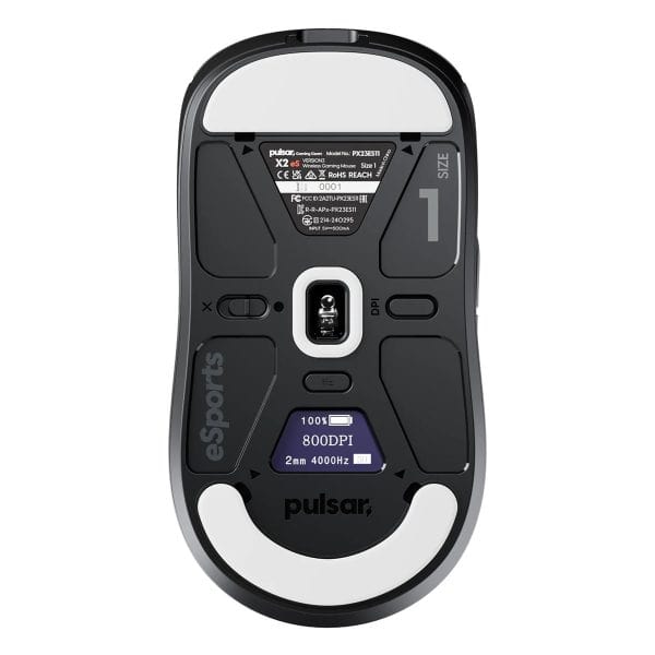 Pulsar X2 V3 Es Mini 8k Hz Xs 1 Sensor Draadloze Symmetrische Gaming Muis Px23es11 4
