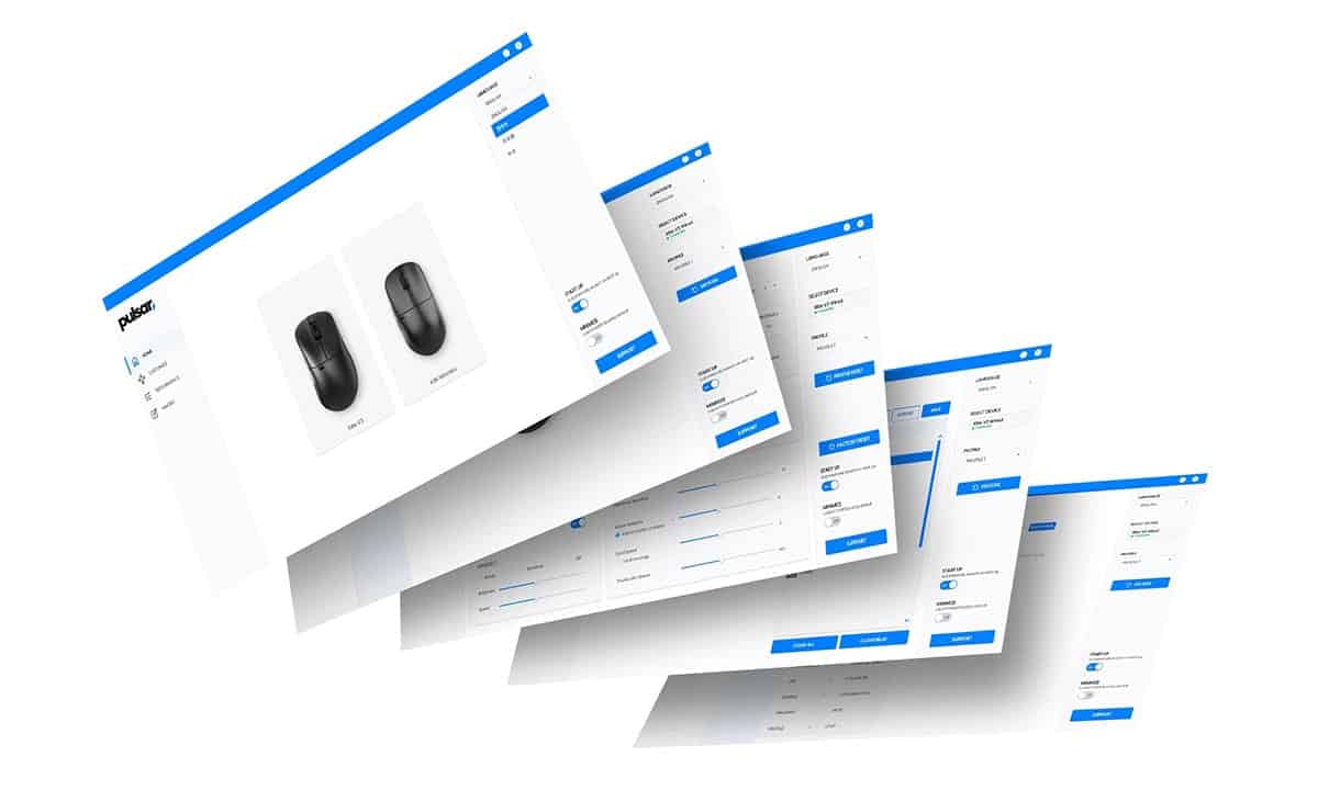 Alle Instellingen via Software