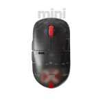 Pulsar X2H Clear Black Edition Draadloze Size 1 Mini Symmetrische Gaming Muis (PX2H1CB)