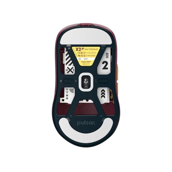 Pulsar X2h Demon Slayer Giyu Draadloze Size 2 Medium Symmetrische Gaming Muis Px2h2gy 4