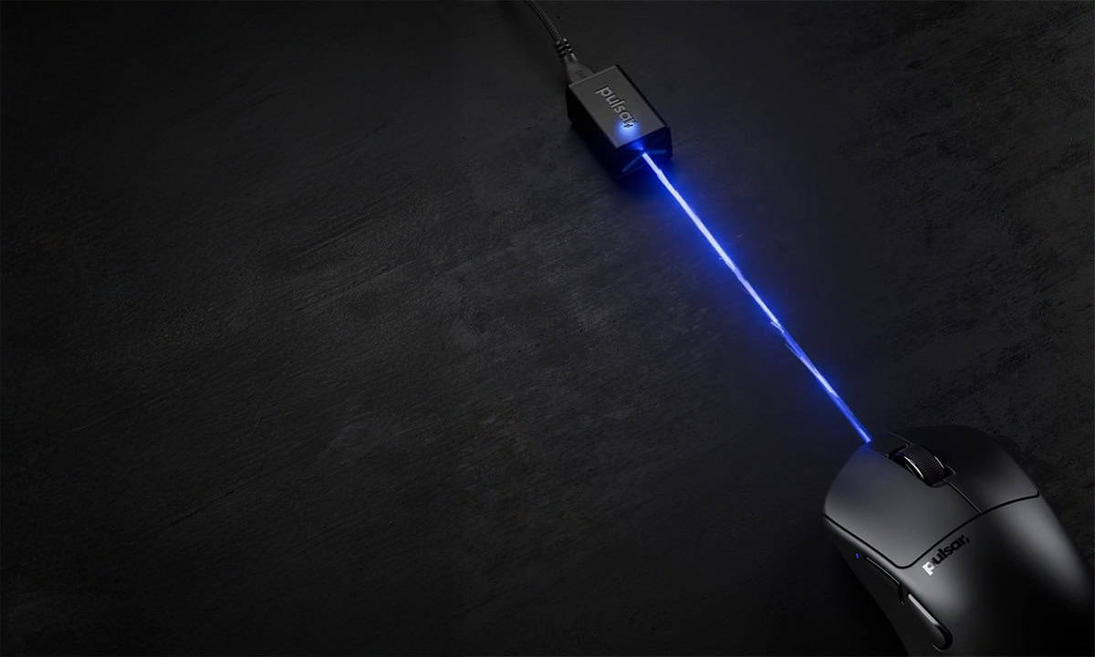 8K Polling Rate met Optionele Dongle