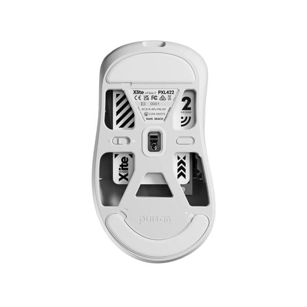 Pulsar Xlite V4 Xs 1 Sensor Witte Draadloze Size 2 Medium Gaming Muis Pxl422 4