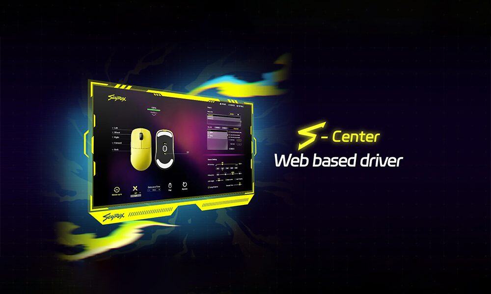 Software Ondersteuning '' Scyrox S-center ''