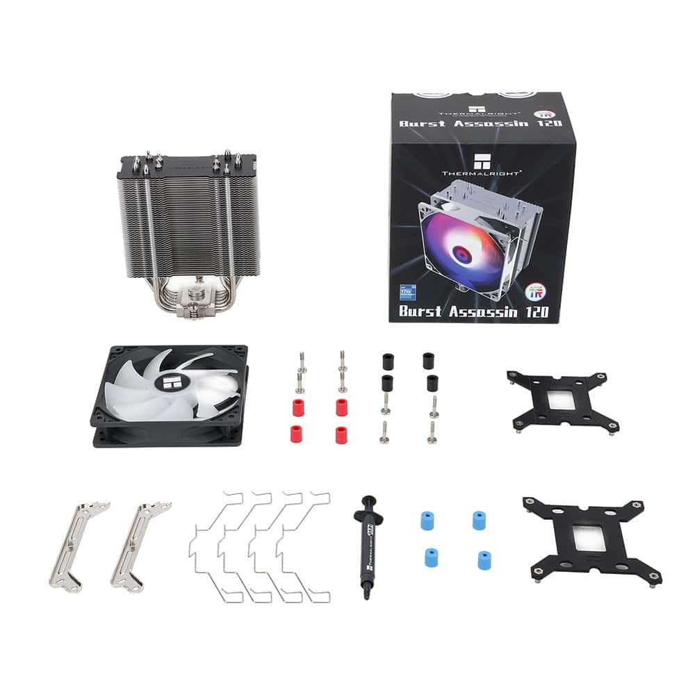 Thermalright Burst Assassin 120 Argb Tl C12cg S 120mm 6 X 6mm Heatpipe Intel Amd Compatibele Luchtkoeler 8